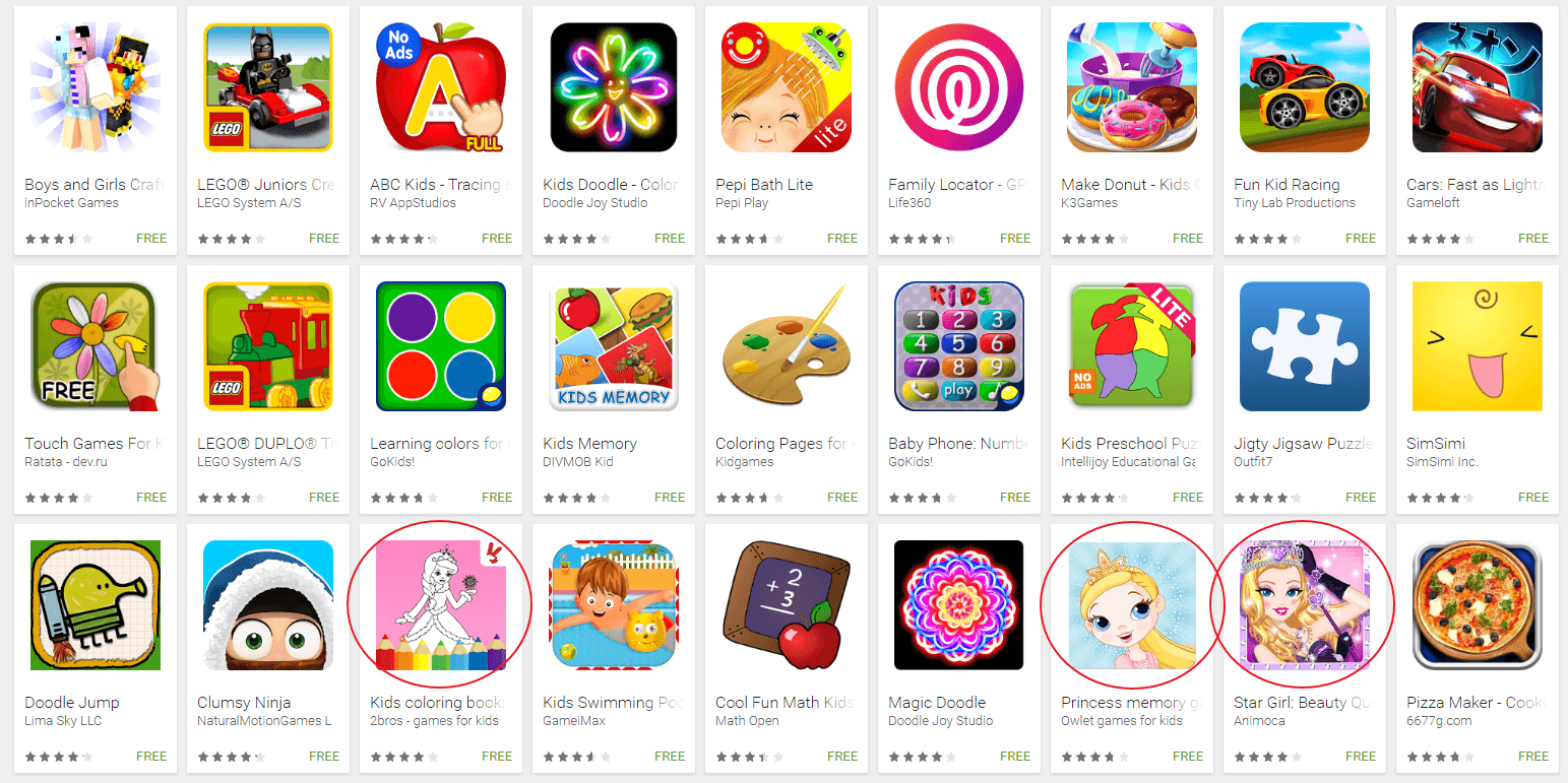 apps for boys - girl apps