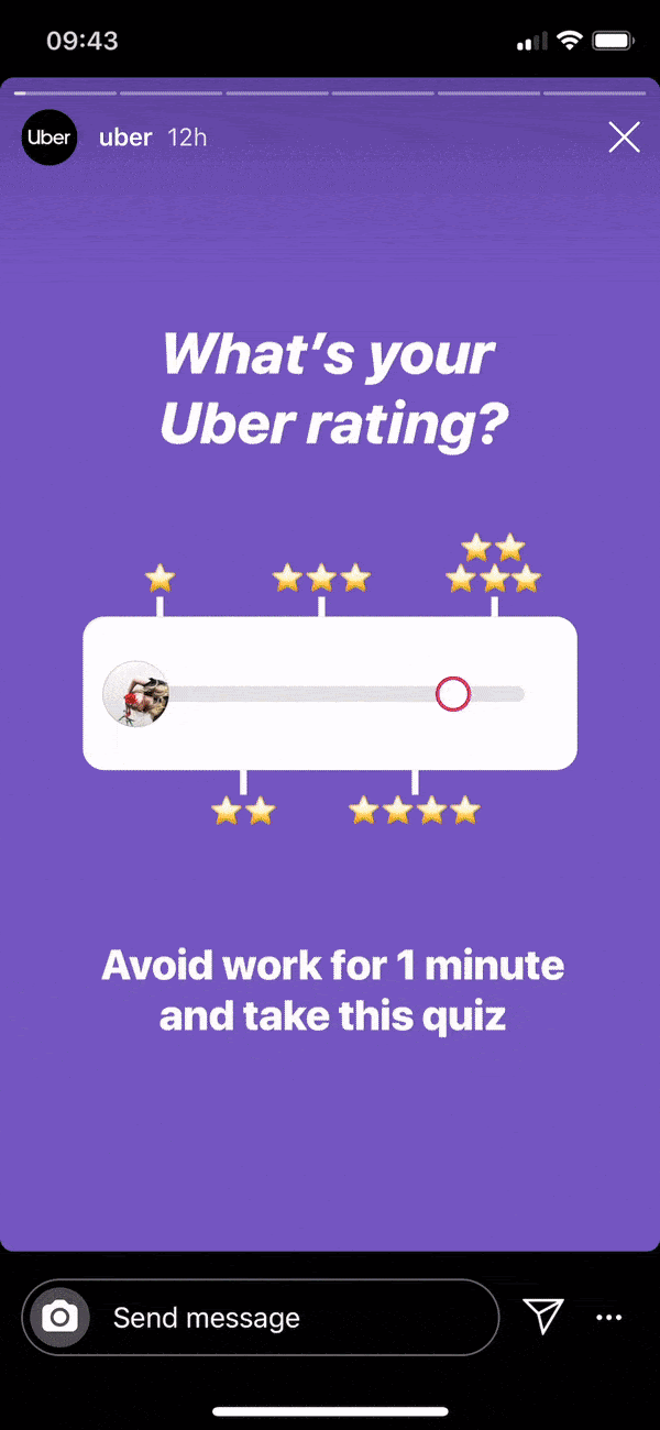 Best Instagram Ads - Uber