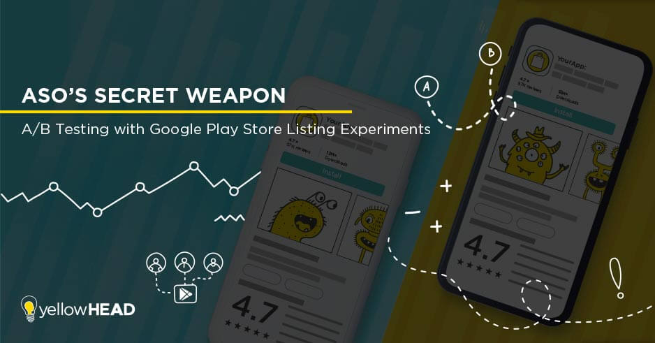 ASO ab testing on Google Play Store Listing Experiments